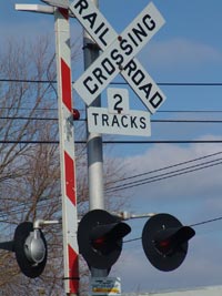 Monroe Yoga and Tai Chi RailRoad Crossing 